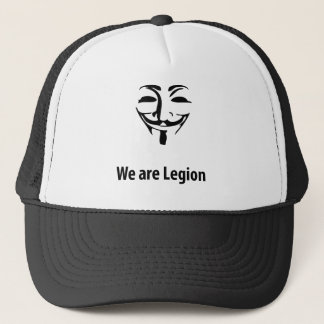 Anonymous sind wir Legion ,(Mütze) Truckerkappe