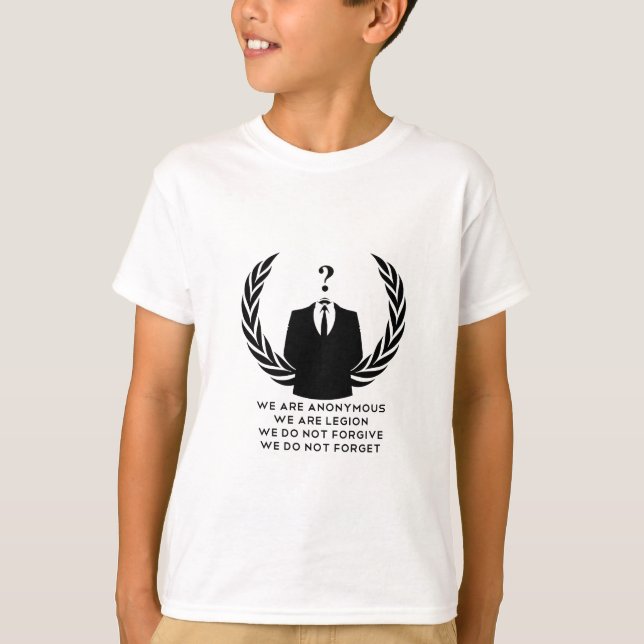 Anonymous T-Shirt (Vorderseite)