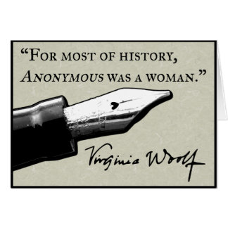 Anonymous war eine Frau