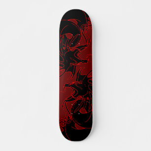Anopurodon Doppelschwarzer Drache Skateboard