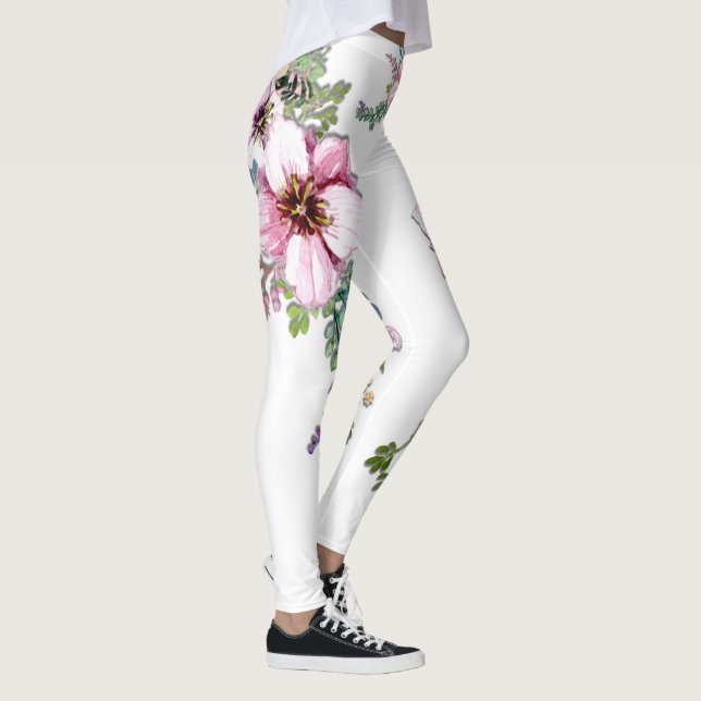 Anordnung der Blume Leggings (Rechts)