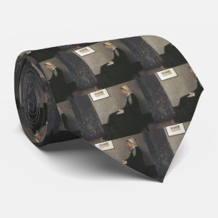 Anordnung in Grau und Schwarz - Pfeifermutter Krawatte