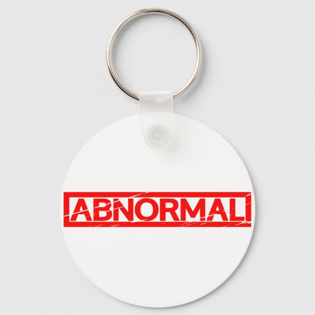 Anormale Briefmarke Schlüsselanhänger (Vorderseite)