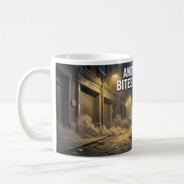 Another One Bites the Dust Urban Noir Tasse (Links)