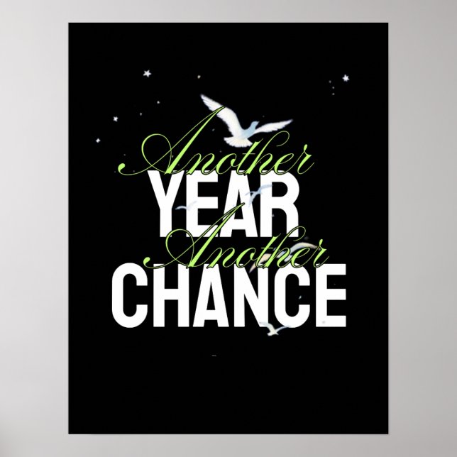 Another Year, Another Chance  Poster (Vorne)