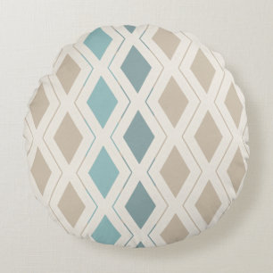 Anouke Coastal Diamonds / Sea Mist Rundes Kissen