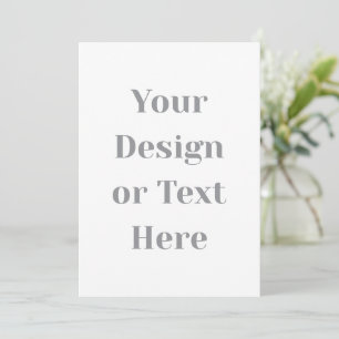 Anpassbar Ihr Design oder Text hier Personalisiert Dankeskarte