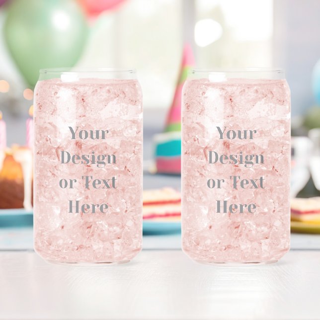 Anpassbar Ihr Design oder Text hier Personalisiert Dosenglas (Insitu (Geburtstag))