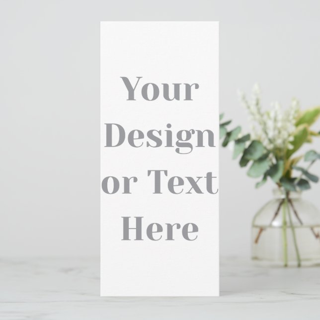 Anpassbar Ihr Design oder Text hier Personalisiert Save The Date (Stehend Vorderseite)