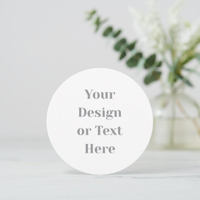 Anpassbar Ihr Design oder Text hier Personalisiert Save The Date (Stehend Vorderseite)