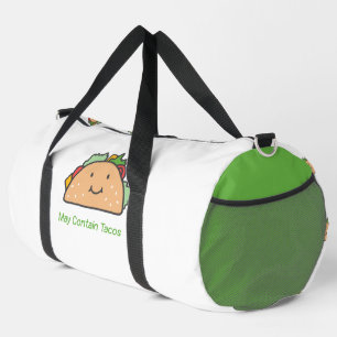 Anpassbar kann Tacos Happy Taco enthalten Duffle Bag
