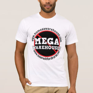 Anpassbar Keep Ashford Ländlich Sagt Nein zu Mega  T-Shirt