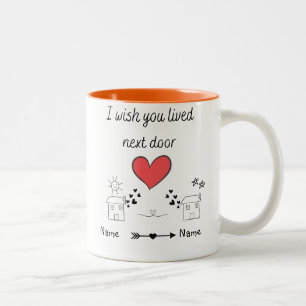 Anpassbar, wenn ich möchte, dass Sie als Nächstes Zweifarbige Tasse
