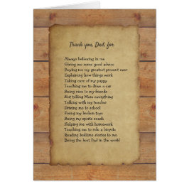 (Anpassbar) Western Style Vatertag Card