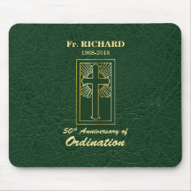 Anpassbare 50. Jahrestag der Ordination Green