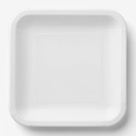 Anpassbare 9"-Square-Papierplatte für Veranstaltun Pappteller