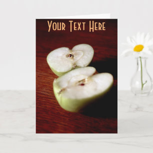 Anpassbare Apfel Karte