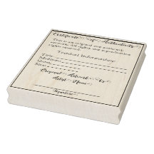 Anpassbare Artwork-Authentifizierung Print I