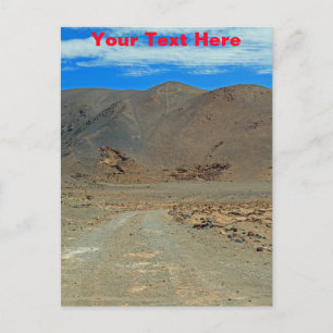 Anpassbare Atacama-Geoglyphen-Postkarte Postkarte