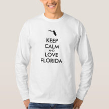Anpassbare BEHALTEN CALM und LIEBE FLORIDA