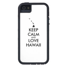 Anpassbare BEHALTEN CALM und LIEBE HAWAII Case-Mate iPhone Hülle