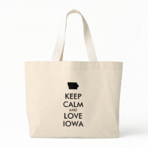 Anpassbare BEHALTEN CALM und LIEBE IOWA