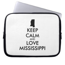 Anpassbare BEHALTEN CALM und LIEBE MISSISSIPPI