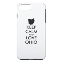 Anpassbare BEHALTEN CALM und LIEBE OHIO