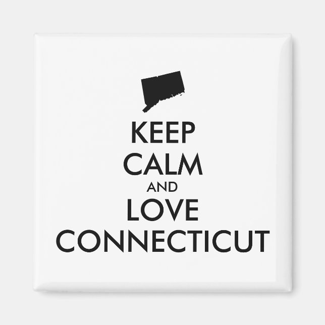 Anpassbare BEHALTEN CALM- und LIEBE-VERBINDUNG Magnet (Vorne)