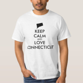 Anpassbare BEHALTEN CALM- und LIEBE-VERBINDUNG T-Shirt