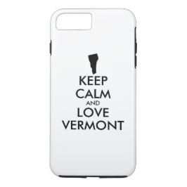 Anpassbare BEHALTEN CALM- und LIEBE-VERMONT Case-Mate iPhone Hülle