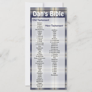 Anpassbare Bibel Lesezeichen Männer Kariert