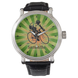Anpassbare Bike-Design-Uhr Armbanduhr