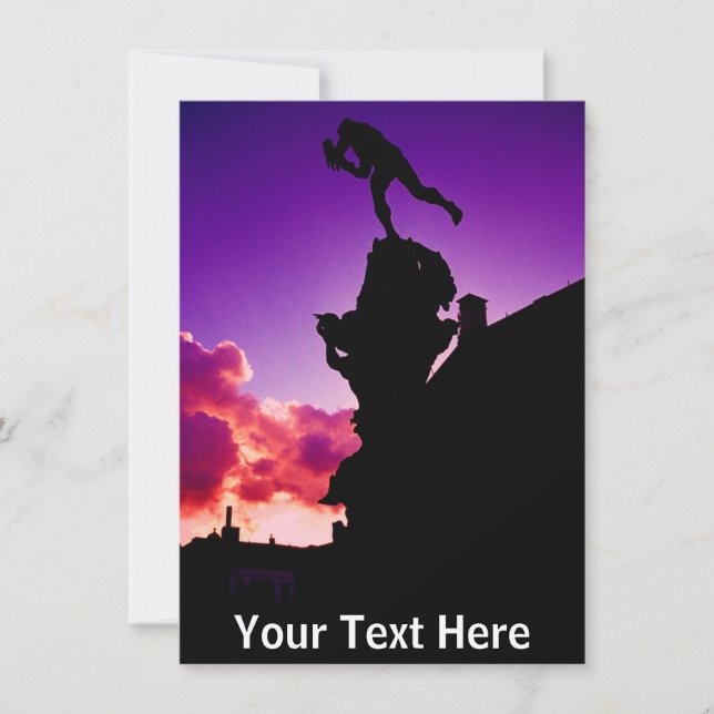 Anpassbare Brabo-, Antwerpener-Karte (Vorderseite)