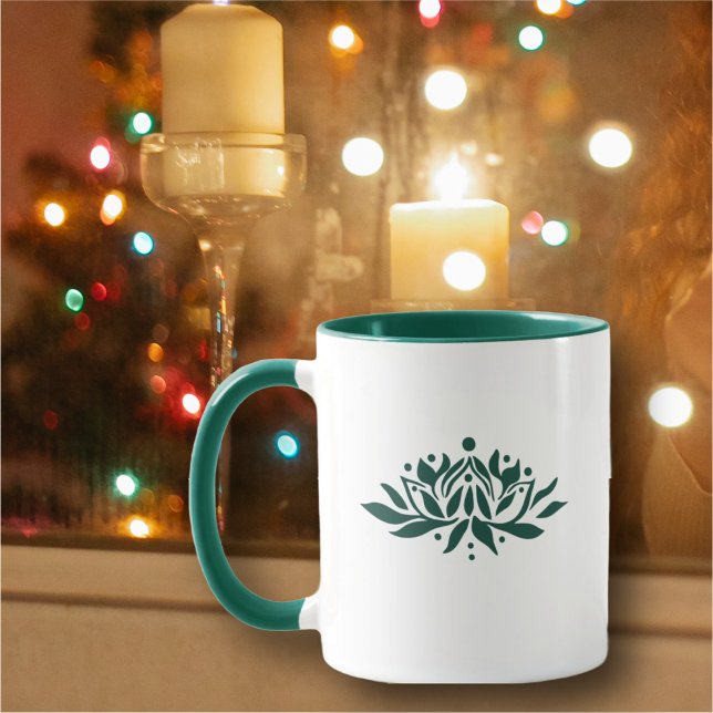 Anpassbare brennende Lotusblume Tasse (Von Creator hochgeladen)