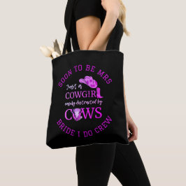 Anpassbare Cowgirl Bachelorette BRIDE I DO CREW