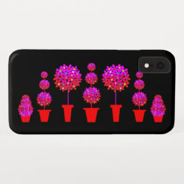 Anpassbare Daisy Puff Topiary iPhone XR Hülle