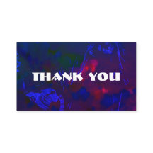 Anpassbare Danksagkarte