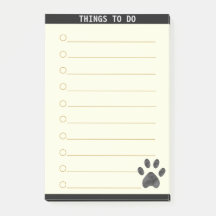 Anpassbare Dinge zum Arbeiten und Niedliche Paw