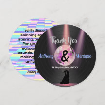 Anpassbare Disco-Hochzeit