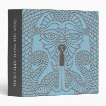 Anpassbare Drachenfläche Binder aqua/grau