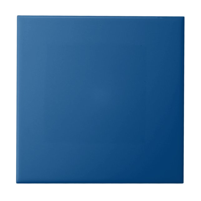 Anpassbare einfache dunkelblaue Tile 2 Fliese (Vorderseite)