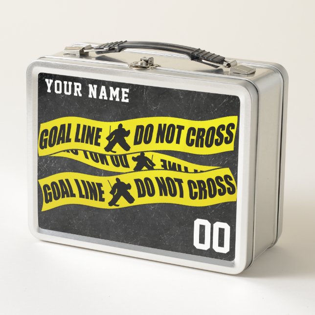 Anpassbare Eishockey Goalie Lunch Box (Vorderseite)