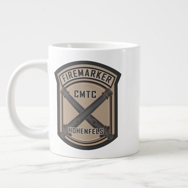 Anpassbare Firemarker Jumbo-Tasse (Links)