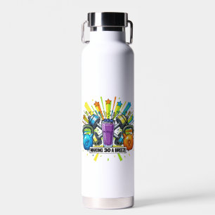 Anpassbare Fitness-Smoothie-Feier Trinkflasche