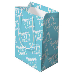 Anpassbare Frühjahrs-Gefallen Happy Oaster Light B Mittlere Geschenktüte