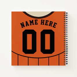 Anpassbare Fußball Fußball-Jersey-Notebook Notizbuch
