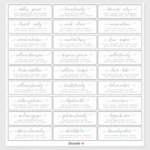 Anpassbare Gästeschriften für Hochzeiten