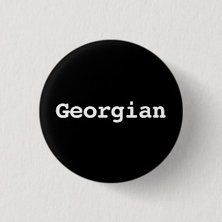 Anpassbare georgische Typografie Button