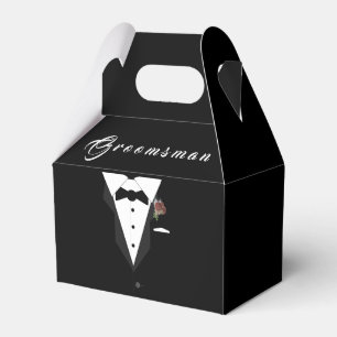 Anpassbare Geschenkbox für Trauzeugen Geschenkschachtel